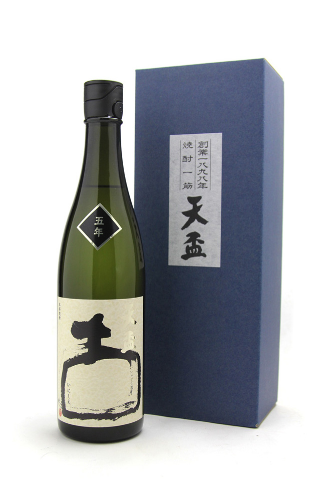 天盃　古　五年　25°720ml　（むぎ）