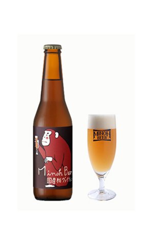 画像1: 箕面ビール　MINOH BEER 桃ヴァイツェン　川中島　330ml　(冷蔵)