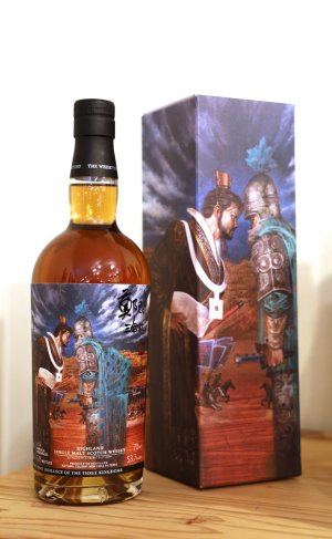 画像1: [ウイスキー]　鄭問三國誌 - 官渡之戰 Secret Highland Peated (Ben XXvis)　53.7度　700ml　[化粧箱入]