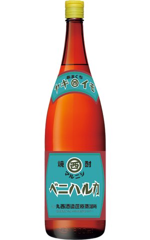 画像1: [芋焼酎]　丸西 (まるにし)　ヤキイモ　マルニシベニハルカ　 25度　1.8L