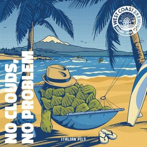 画像1: West Coast Brewing 『 No Clouds, No Problem 』 / Italian Pils　500ml　(冷蔵)