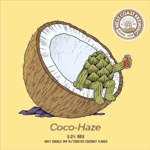 画像1: West Coast Brewing　『 Coco-Haze 』 / Hazy Double IPA　500ml　(冷蔵)