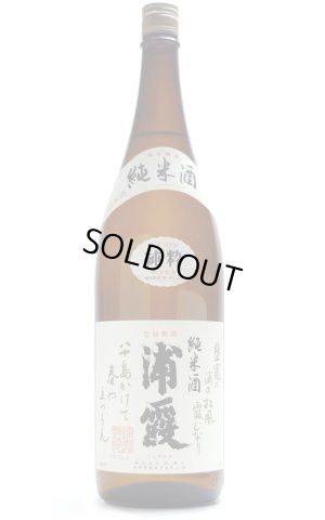 画像1: 浦霞 純米酒 1.8L