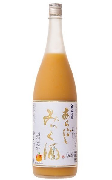 画像1: 梅乃宿　あらごしみっく酒　1.8L (1)