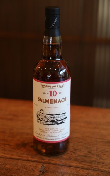 画像1: [ウイスキー]　THOMPSON BROS BALMENACH  2013 10yo　48.5%　700ml (1)