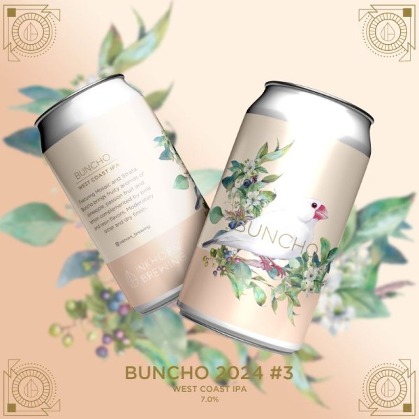 画像1: [賞味期限10月30日]　Inkhorn Brewing　Buncho 2024 #3　355ml　(冷蔵) (1)